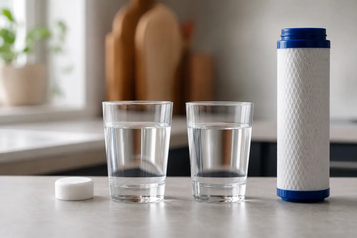 Onthard water vs. gefilterd water: wat is het verschil?