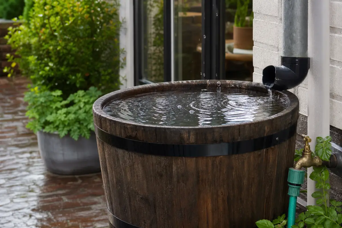 Regenwater vs. kraanwater hardheid