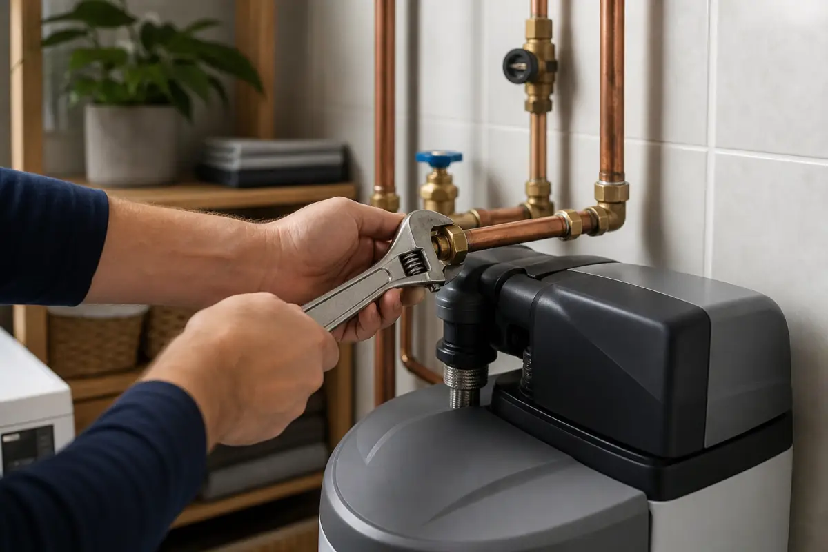 Waterontharder installeren: zelf of monteur?