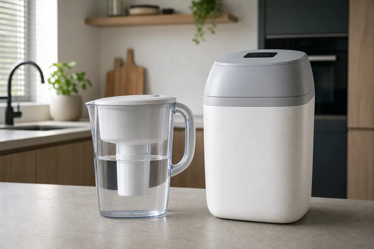 Filterkan vs. waterontharder: wat kies je?